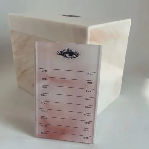 Miniatura 4 de Caja de almacenamiento de pestañas acrílicas de 10 capas, herramienta de extensión para pestañas, organizador de maquillaje, soporte para palés