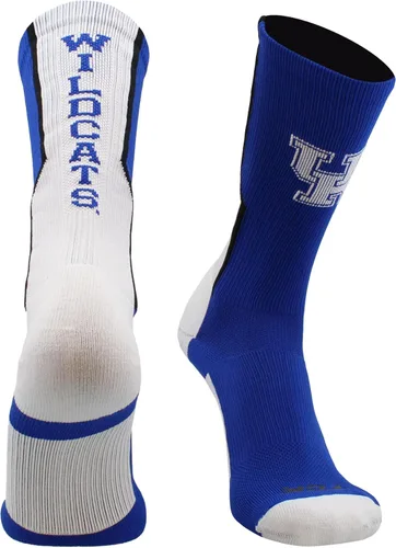 Miniatura 14 de TCK NCAA Perimeter Crew Socks, calcetines deportivos de equipo de rendimiento atlético para hombres y mujeres, absorben la humedad, con licencia