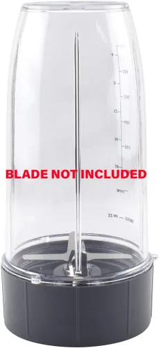 Miniatura 4 de Paquete de 2 piezas de repuesto de vaso colosal de 32 onzas de altura compatibles con licuadoras Nutri Bullet 600W 900W NB-101B NB-101S NB-201