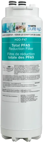Miniatura 4 de Watts Premier H2O-F47 Cambio Rápido Total PFAS Reducción Bajo Mostrador Filtro de Agua Reemplazo del Cartucho de Filtro de Agua, Reduce Forever