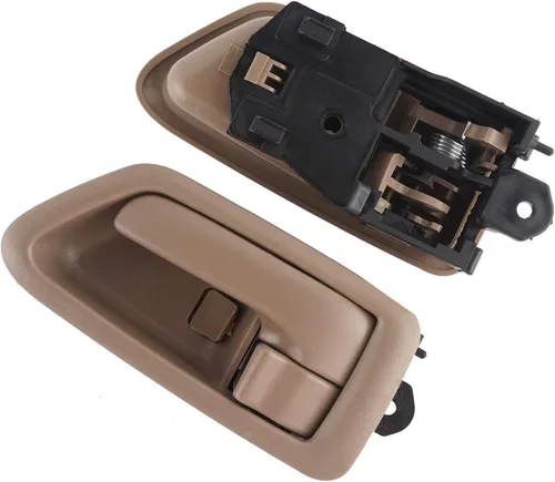 Miniatura 4 de Manijas de puerta interiores de reemplazo para Toyota Camry 1997 1998 1999 2000 2001 Beige/Tan