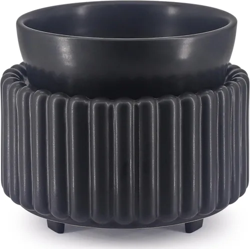 Miniatura 7 de VICTORIA AROMA Calentador de cera de cerámica 3 en 1, calentador de cera de velas para derretir cera perfumada, quemador eléctrico de cera