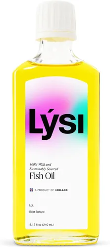 Miniatura 2 de LYSI Omega 3 Aceite de Pescado Limón, 8.12 OZ