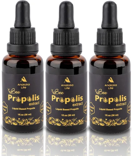 Miniatura 10 de Extracto de propóleo natural de abeja, 1.0 fl oz, tintura líquida avanzada para reforzar el sistema inmunológico y defensa estacional, suplemento