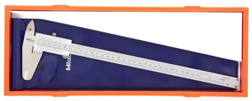 Miniatura 5 de Mitutoyo 530-316 Calibrador de Vernier, de acero inoxidable, pulgadas/métrico, rango de 0-6", precisión +/-0,002", resolución de 0,0078