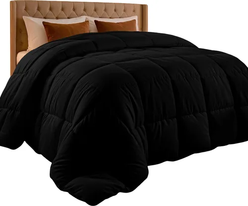 Miniatura 13 de Utopia Bedding - Juego de edredones de plumón con inserción de edredón acolchado con esquinas y pestañas, edredones alternativos cosidos en caja