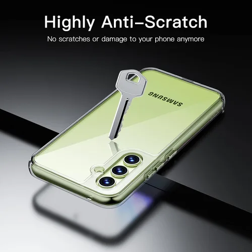 Miniatura 4 de JETech Funda para Samsung Galaxy A54 5G de 6.4 pulgadas, no amarillenta a prueba de golpes, funda protectora para teléfono, parte trasera