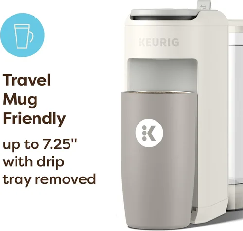 Miniatura 7 de Keurig K-Mini Mate Plus - Cafetera de cápsulas K-Cup de una sola porción, compacta, 3 tamaños de taza, con características de botón fuerte, depósito