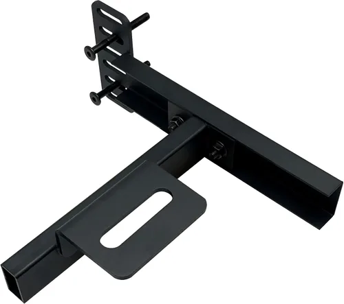 Miniatura 8 de Juego de 2 soportes de cabecera para marco de cama de metal, soportes de extensión ajustables para cabecero y estribo, se adapta a cama individual