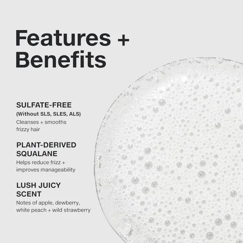 Miniatura 2 de Paul Mitchell Super Smooth Shampoo, Controls Frizz, Adds Softness, For Frizzy Hair