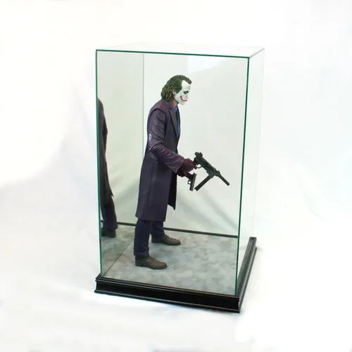 Miniatura 3 de Vitrina de estatuilla a escala 1/4 - Figura de cómic - Protección de vidrio transparente - Moldeado negro