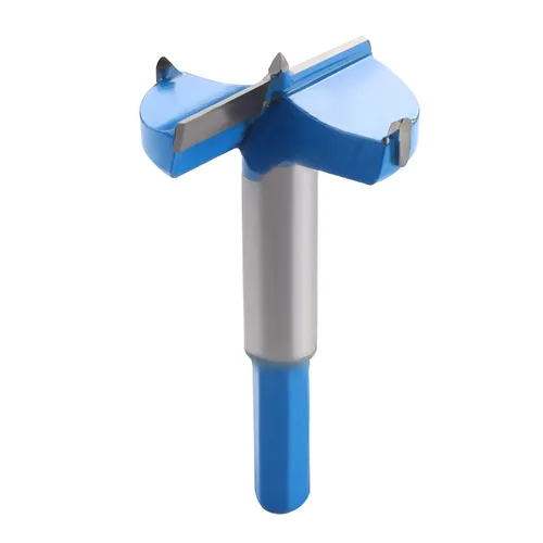 Miniatura 18 de Forstner Broca de taladro de 1.65 pulgadas / 1.654 in para carpintería, brocas de perforación de madera de carburo con mango hexagonal de 2/5