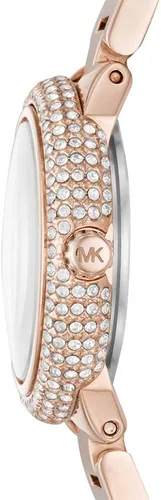 Miniatura 3 de Michael Kors Taryn Reloj de cuarzo para mujer con correa de acero inoxidable oro rosa 16 Modelo MK3858