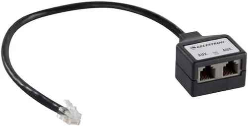 Miniatura 2 de Celestron 93919 Divisor de puerto auxiliar, negro