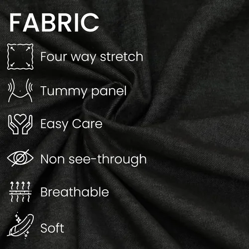 Miniatura 6 de SLIM-SATION Capri de banda ancha para mujer con control de barriga