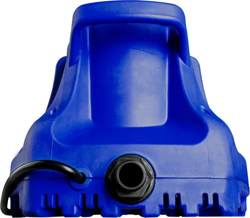 Miniatura 10 de Little Giant APCP-1700 Bomba de cubierta de piscina de 115 voltios, 1/3 HP, 1745 GPH, automática, sumergible, con cable de 25 pies, azul claro