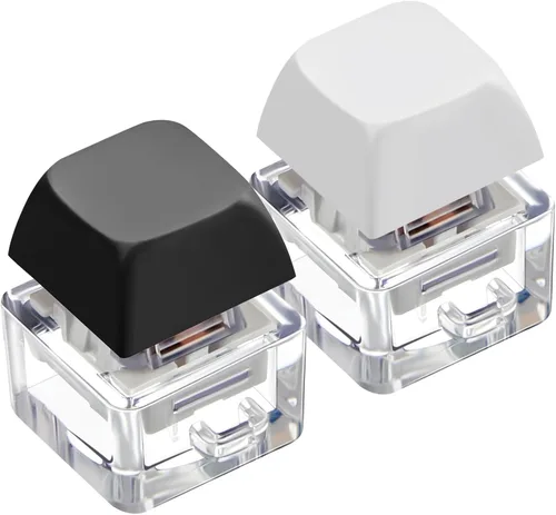 Taiyin - Llavero de juguete con teclado clicker, juguete de descompresión con botón, llavero antiestrés, regalo para adultos para pasar el tiempo