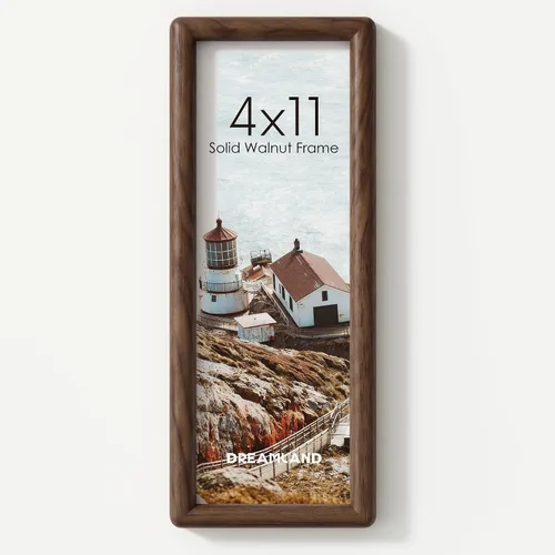 Miniatura 92 de Dreamland Marco de fotos de 16 x 24 pulgadas, marco de madera de roble macizo de 16 x 24 pulgadas con vidrio real, marcos de madera de 16 x 24