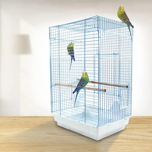 Miniatura 4 de PENN-PLAX Cockatiel & Small Parrot Starter Kit con jaula para pájaros, cubierta y accesorios, perfecto para cacatúas, conures y loros pequeños