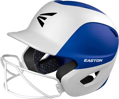 Miniatura 9 de Easton Casco de bateo Ghost con máscara Sóftbol de lanzamiento rápido Mate de dos tonos Múltiples estilos Negro/Blanco