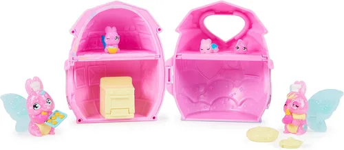 Miniatura 9 de Hatchimals CollEGGtibles, paquete familiar de juego en casa con 3 personajes y hasta 3 bebés sorpresa (el estilo puede variar), juguetes para niñas