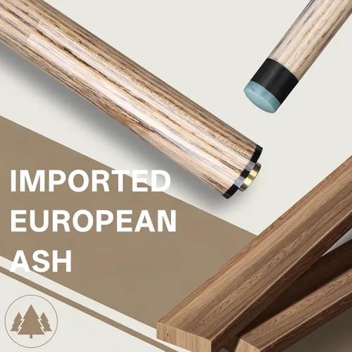 Miniatura 2 de AKLOT Heavy Hitter Jump Break Cue- 21 onzas, 23 onzas, 25 onzas, 28 onzas, 3 piezas, punta de baquelita de 0.55 pulgadas, para rupturas explosivas