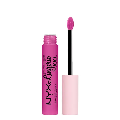Miniatura 30 de NYX PROFESSIONAL MAKEUP Lip Lingerie XXL Lápiz Labial Líquido Mate - Candela Babe (Warm Rose Nude)