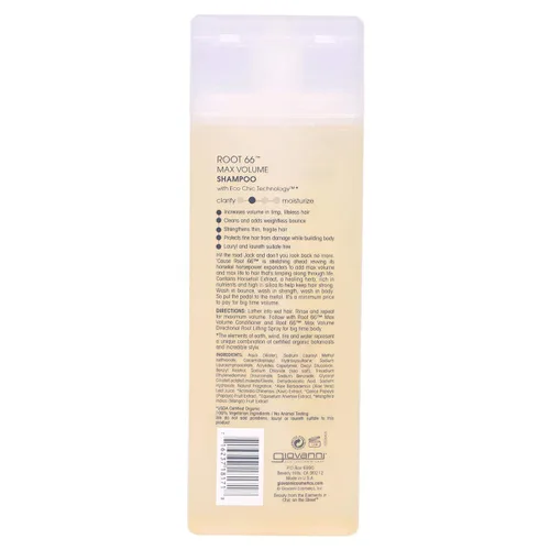 Miniatura 3 de Giovanni Cosméticos Root 66 Champú de volumen máximo, 8.5 oz