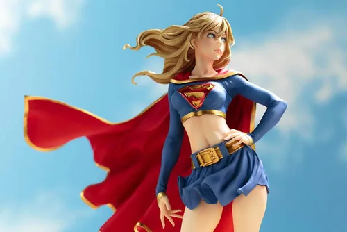 Miniatura 10 de DC Comics Supergirl regresa la estatua de BISHOUJO (Reproducción)
