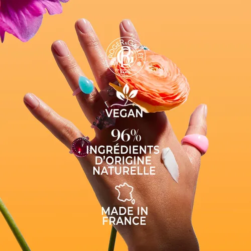 Miniatura 4 de ROGER & GALLET Crema de manos beneficiosa Bois d'Orange - Extracto natural de naranja amarga, ingredientes naturales, loción de manos para manos
