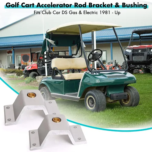 Miniatura 2 de 10L0L Soporte y buje para barra de acelerador de carrito de golf para Club Car DS Gas y Carros de golf eléctricos Años 1981 y más 1011694