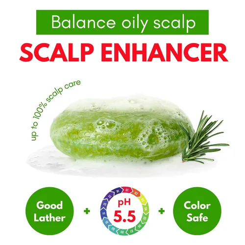 Miniatura 4 de Rosemary - Juego de 3 barras de champú y acondicionador para cabello de aspecto saludable - Barras de champú sólido natural para mujeres con cabello