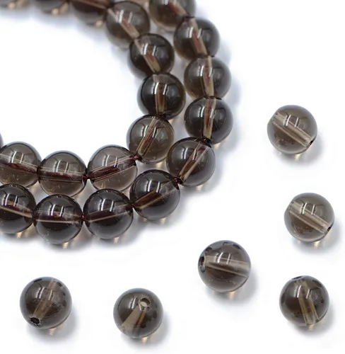 Miniatura 17 de AD Beads Cuentas redondas sueltas de piedras preciosas naturales de 15 pulgadas para pulseras, collares, aretes, manualidades, manualidades
