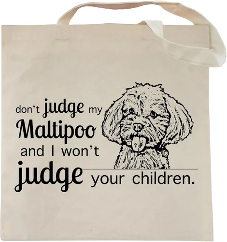 Miniatura 22 de Pet Studio Art Bolso tote Don't Judge My Dog DOBERMAN