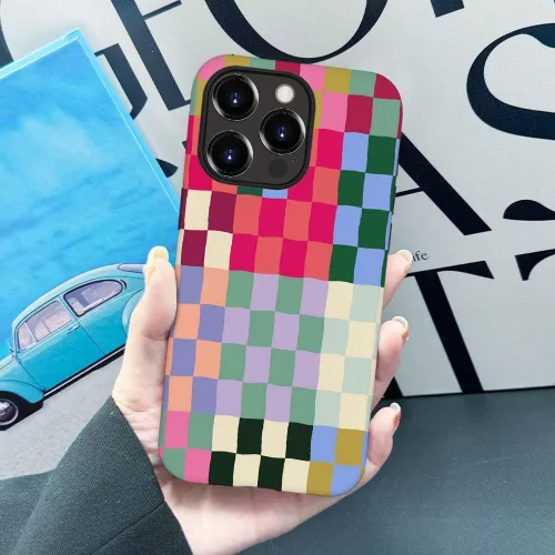 Miniatura 5 de SEized Funda compatible con iPhone 13 Pro Max, funda de teléfono con patrón de vaca blanca y negra para niñas, mujeres, niños y hombres, funda