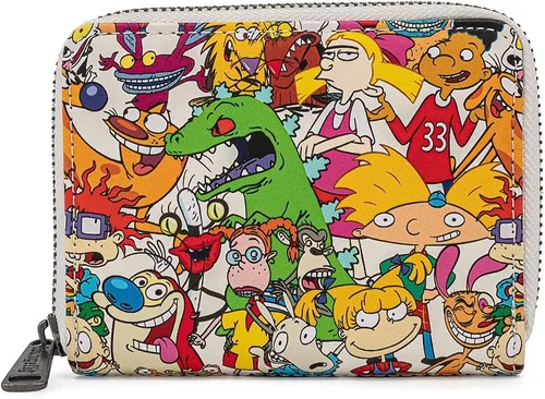Miniatura 2 de Loungefly Peanuts Charlie y Snoopy Sunset cartera