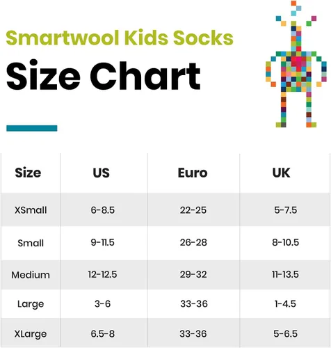 Miniatura 3 de Smartwool Wintersport - Calcetín OTC con patrón de Yeti para niños