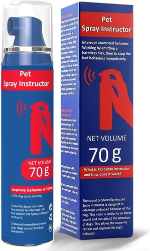 Gutes Leben Spray corrector para perros, 2.4 fl oz, entrenador de perro para detiene ladridos, saltos, ayuda a detener el comportamiento innecesario