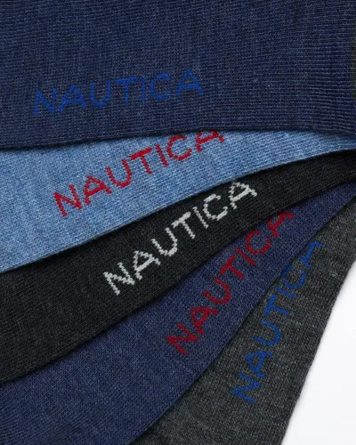 Miniatura 3 de Nautica Men's Dress Socks - Solid Crew Socks (10 Pack)