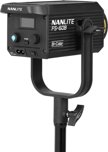 Miniatura 2 de Nanlite Foco de estudio bicolor FS-60B, 2700K-6500K, Bluetooth, 2.4G, montaje FM