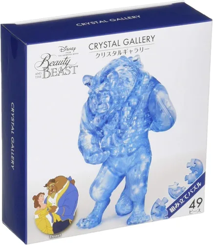 Crystal Gallery Beast - Rompecabezas 3D de 49 piezas