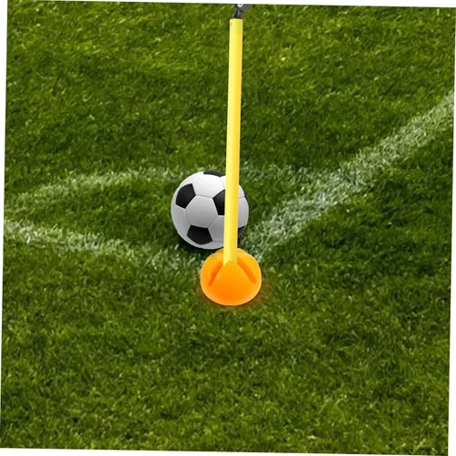 Miniatura 7 de BESPORTBLE 1 juego de bastones de agilidad de entrenamiento de fútbol, equipo de entrenamiento de fútbol para atletismo, regates y coordinación