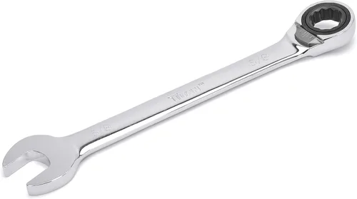 Miniatura 14 de Titan 14613 Llave combinada de trinquete reversible de 1 pulgada, 12 puntos, 72 dientes