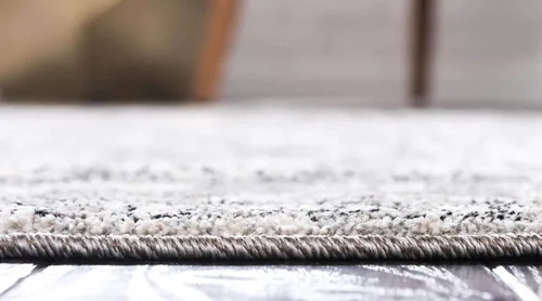 Miniatura 4 de tapete moderno clásico, colección La Jolla, Polipropileno, Gris Gris/Plateado