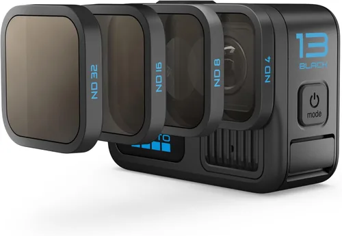 Miniatura 7 de GoPro HERO13 Black + Colección de lentes HB-Series - Incluye lente macro, lente ultra gran angular, 4 filtros ND, lente anamórfica y estuche premium