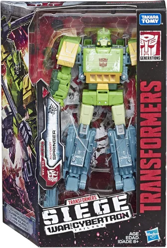 Miniatura 3 de Transformers Toys Generations War for Cybertron Voyager Wfc-S38 Autobot Springer Figura de Acción – Capítulo Siege – Adultos y Niños de 8 Años