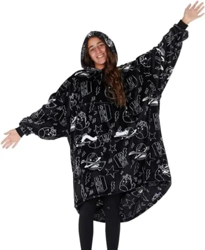 Miniatura 10 de THE COMFY Dream Squishmallows Oversized Wearable Blanket for Women and Kids, Ultrasoft Plush Light Microfiber Blankets