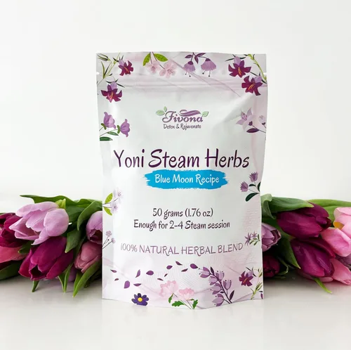 Miniatura 8 de Fivona Yoni Hierbas vaporizantes - para uso femenino y rituales - V-Detox, limpieza, lavado, control de olores - 2 a 4 sesiones - Balance de pH