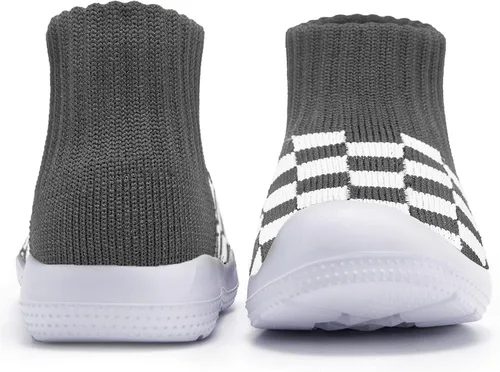 Miniatura 4 de MORENDL Calcetines para bebés, zapatos antideslizantes para el primer caminar, zapatos para niños y niñas