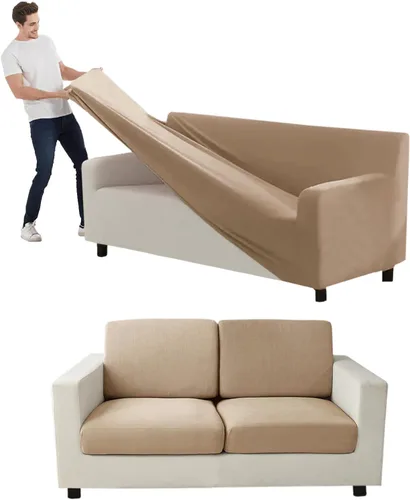 Miniatura 296 de Funda para Sofá de Terciopelo, Fundas Elásticas para Sofá para Funda Principal Separada/Respaldos y Cojines de Asiento, Funda para Sofá, para Fundas